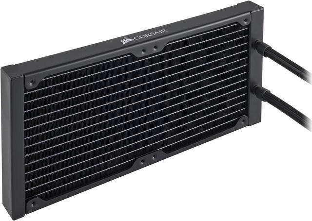 Alt view image 5 of 8 - Corsair Hydro Series, H115i PRO RGB, 280mm. Dual 140mm ML PWM Fans, Advanced RGB Lighting & Fan Control w/ Software. Liquid CPU Cooler. CW-9060032-WW. Support: Intel LGA 1200, 2066, AMD AM4.